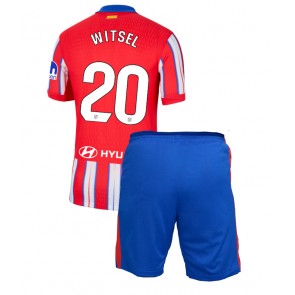 Billiga Atletico Madrid Axel Witsel #20 Hemmatröja Barn 2024-25 Kortärmad (+ Korta byxor)